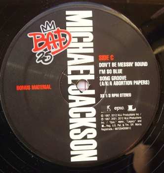 3LP Michael Jackson: Bad 25 LTD 385220