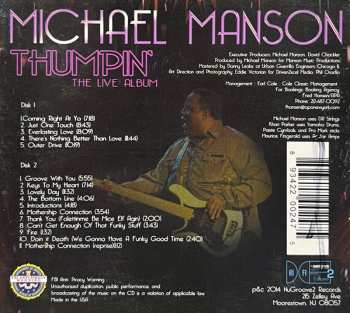 2CD Michael Manson: Thumpin' (The Live Album) 557048