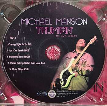 2CD Michael Manson: Thumpin' (The Live Album) 557048