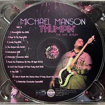 2CD Michael Manson: Thumpin' (The Live Album) 557048