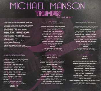 2CD Michael Manson: Thumpin' (The Live Album) 557048