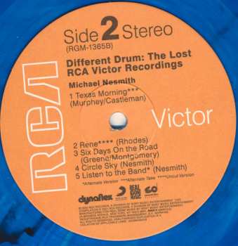 2LP Michael Nesmith: Different Drum: The Lost RCA Victor Recordings CLR 556953