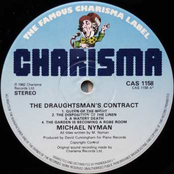 LP Michael Nyman: The Draughtsman's Contract LTD 655257