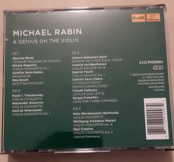 4CD Michael Rabin: A Genius on the Violin 477259