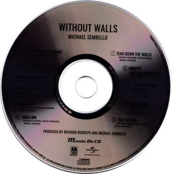 CD Michael Sembello: Without Walls 625738