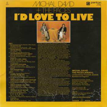 LP Michal David: I'd Love To Live 623902