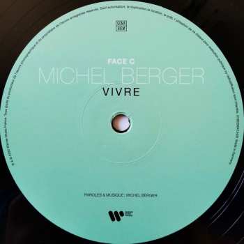 2LP Michel Berger: Vivre LTD 587135