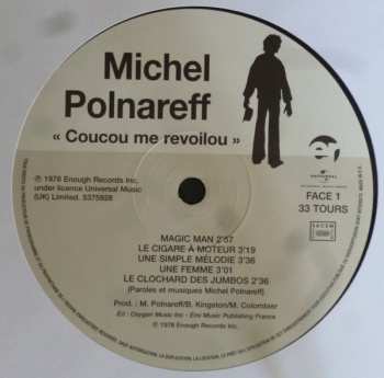 LP Michel Polnareff: Coucou Me Revoilou 655483