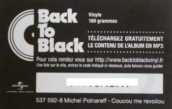 LP Michel Polnareff: Coucou Me Revoilou 655483