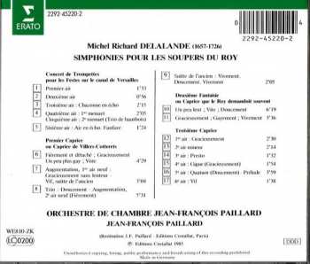 CD Orchestre De Chambre Jean-François Paillard: Simphonies Pour Les Soupers Du Roy: Concert De Trompettes De Versailles • Trois Caprices 311023