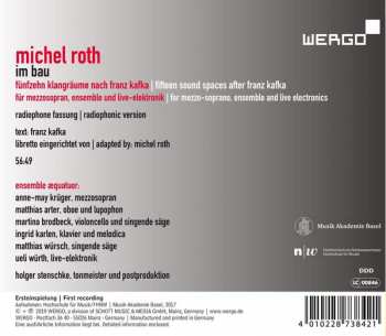 CD Michel Roth: Im Bau (15 Klangräume Nach Franz Kafka) 326686