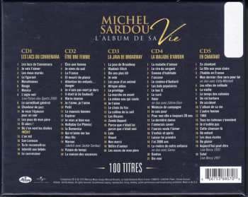 5CD/Box Set Michel Sardou: L'album De Sa Vie 591444