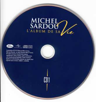 5CD/Box Set Michel Sardou: L'album De Sa Vie 591444