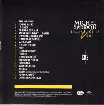 5CD/Box Set Michel Sardou: L'album De Sa Vie 591444