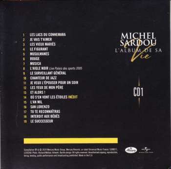 5CD/Box Set Michel Sardou: L'album De Sa Vie 591444