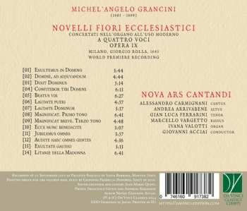 CD Michelangelo Grancini: Novelli Fiori Ecclesiastici 618734