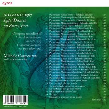 CD Michele Carreca: Gorazanis 1567: Lute Dances On Every Fret DIGI 532157