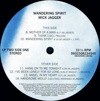 2LP Mick Jagger: Wandering Spirit 39476