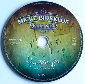 2CD Micke Björklöf & Blue Strip: Twentyfive Live At Blues Baltica 492765