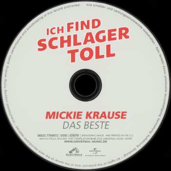 CD Mickie Krause: Ich Find Schlager Toll - Das Beste 643278