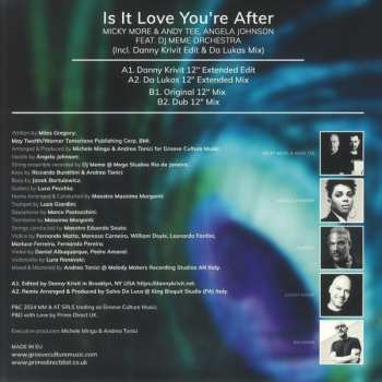 LP Micky More & Andy Tee: Is It Love You're After 615737