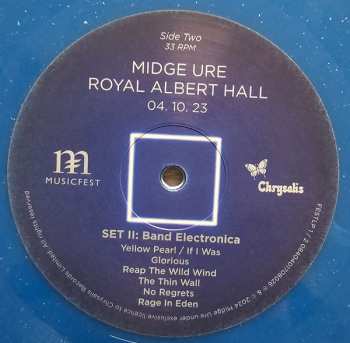 3LP Midge Ure: Royal Albert Hall 04. 10. 23 LTD 641610