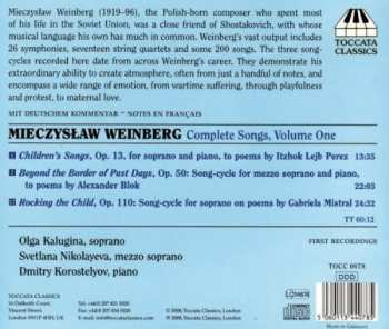 CD Mieczysław Weinberg: Complete Songs Volume One 468250