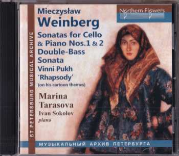 CD Mieczysław Weinberg: Sonatas For Cello & Piano Nos.1 & 2 / Double-Bass Sonata / Vinni Pukh 'Rhapsody' (On Fins Cartoon Themes) 333513