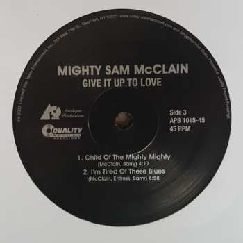 2LP Mighty Sam McClain: Give It Up To Love 188987