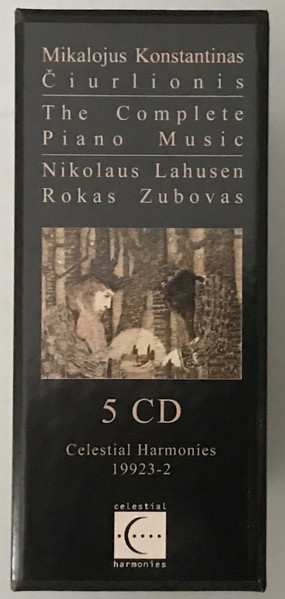 5CD/Box Set Mikalojus Konstantinas Ciurlionis: The Complete Piano Music 646506