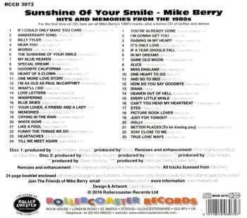 2CD Mike Berry: Sunshine Of Your Smile: Hits & Memories From The 1980s 550938