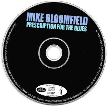 CD Mike Bloomfield: Prescription For The Blues 550550