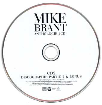 2CD Mike Brant: Anthologie 2 CD 601107