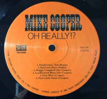 LP Mike Cooper: Oh Really!? 369912