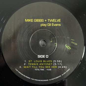 2LP Mike Gibbs + Twelve: Play Gil Evans 574158