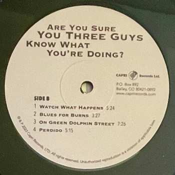 LP Jeff Hamilton: Are You Sure You Three Guys Know What You're Doing? LTD 581558