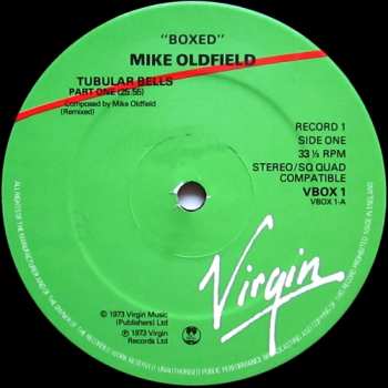 4LP/Box Set Mike Oldfield: Boxed 651190