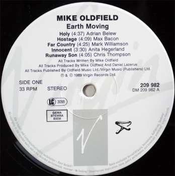 LP Mike Oldfield: Earth Moving 530076