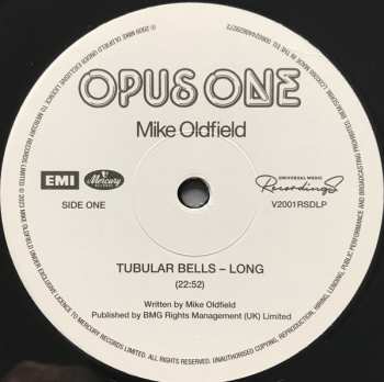 LP Mike Oldfield: Opus One LTD 465232