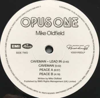 LP Mike Oldfield: Opus One LTD 465232