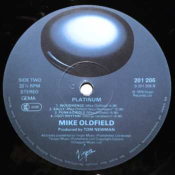 LP Mike Oldfield: Platinum 603316