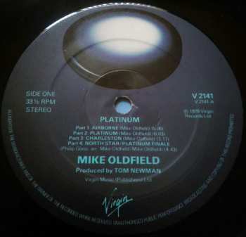 LP Mike Oldfield: Platinum 626882