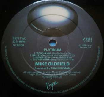 LP Mike Oldfield: Platinum 626882