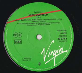 LP Mike Oldfield: QE2 585613