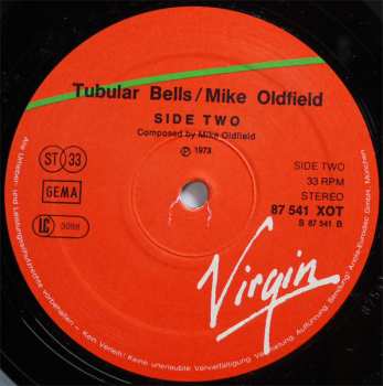 LP Mike Oldfield: Tubular Bells 603317