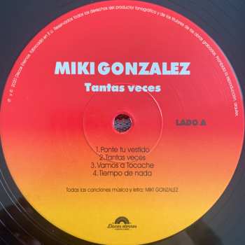 LP Miki González: Tantas Veces 573419