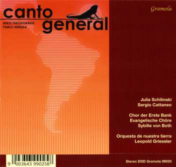 CD Mikis Theodorakis: Canto General 155402