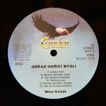 2LP Milan Knížák: Obřad Hořící Mysli 43431