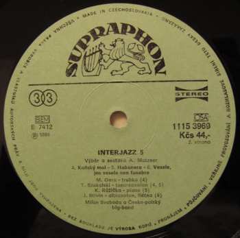 LP Milan Svoboda: Interjazz 5 397293