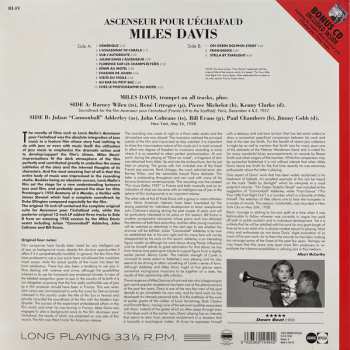 LP/CD Miles Davis: Ascenseur Pour L'échafaud (Lift To The Scaffold) 77115